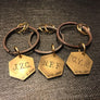 APTO stamped keyring Custom