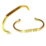 STELLAN stamped cuff: CUSTOM