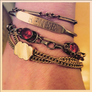 STELLAN stamped cuff: CUSTOM