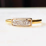 Antique Art Deco Diamond Trilogy Ring