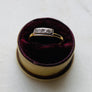 Antique Art Deco Diamond Trilogy Ring
