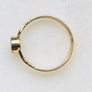 Diamond Ring, Antique Solitaire Art Deco 10k Gold
