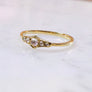Elena Gold Arabesque Ring, Diamond or Pearl