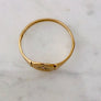 Rosa Diamond Gold Oval Signet Ring