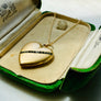Antique photo locket.