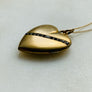 Antique heart locket.