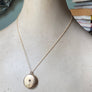 Victorian locket necklace star