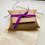 Eco-Friendly Green gift wrap with vintage ribbon