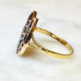 Antique gold horseshoe ring