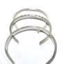 UNION SQUARE SILVER stamped cuff: CUSTOM