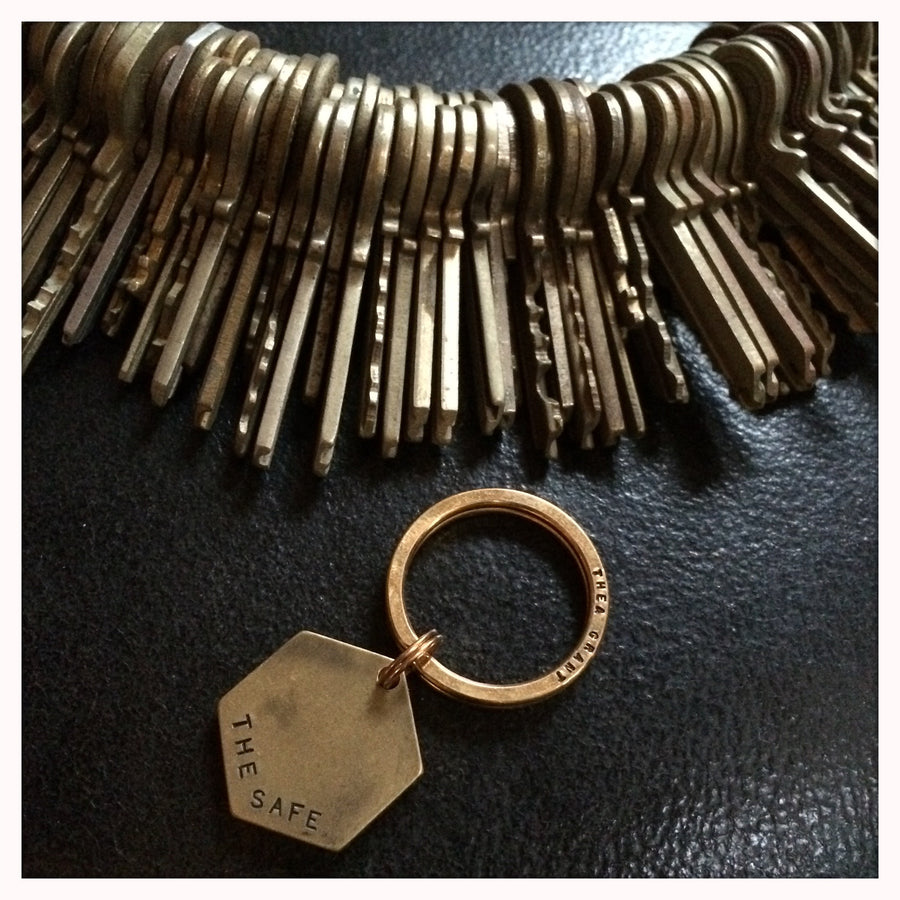 APTO stamped keyring Custom