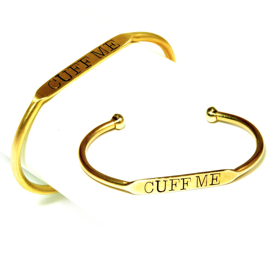 STELLAN stamped cuff: CUSTOM
