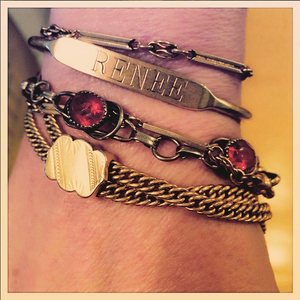 STELLAN stamped cuff: CUSTOM