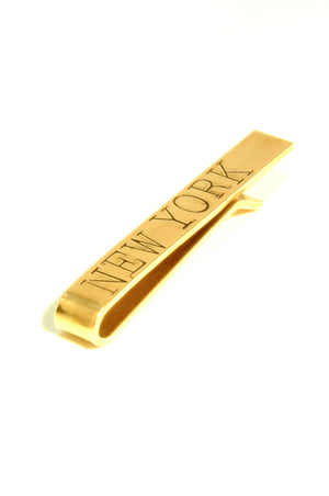 brass tie bar tie clip