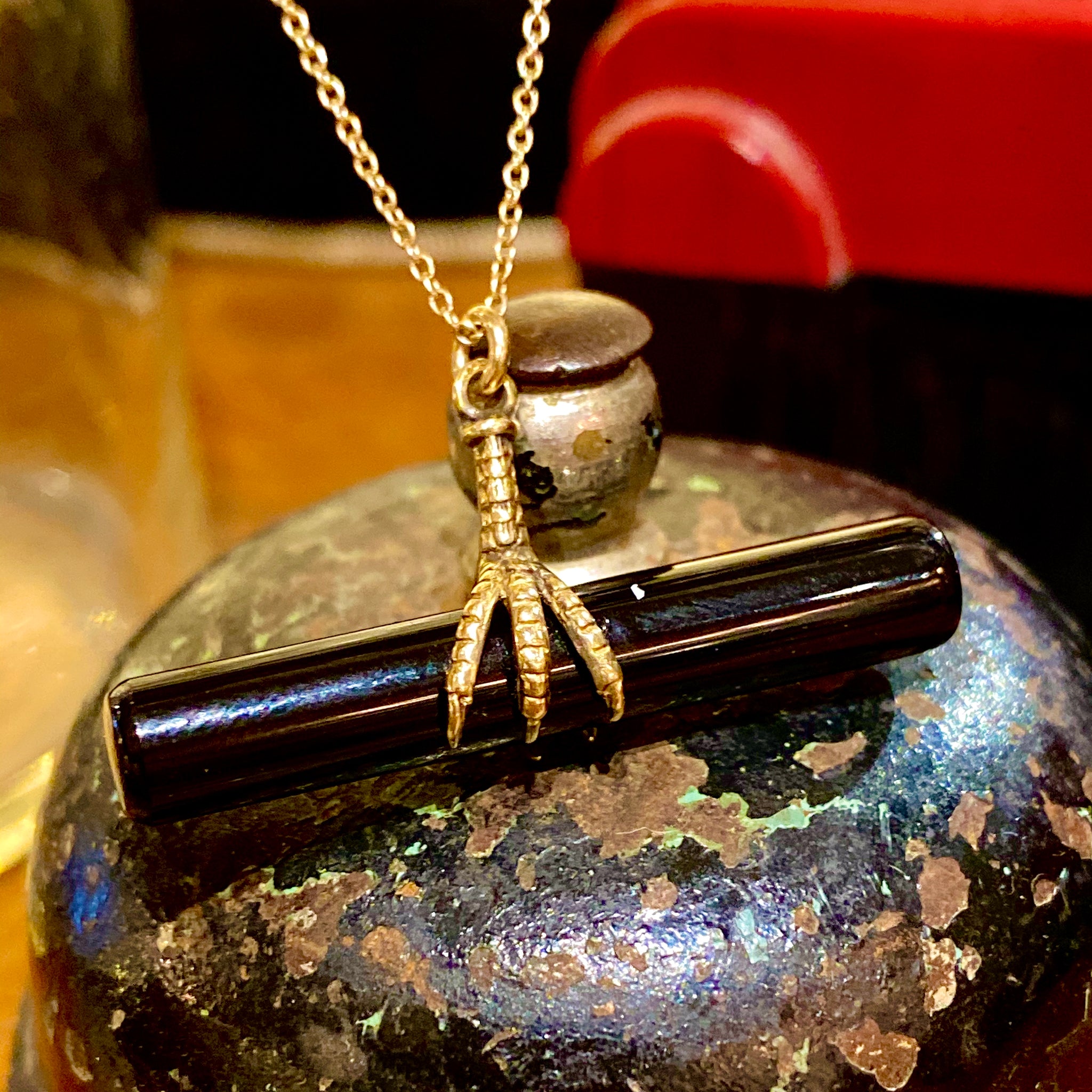 Bird new arrivals claw necklace