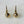 Degas Brass and Diamond Starburst Earrings