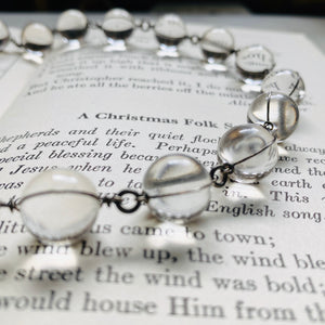 Pools of Light Antique Crystal Necklace