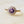 Cata Amethyst and Diamond Gold Antique Halo Ring
