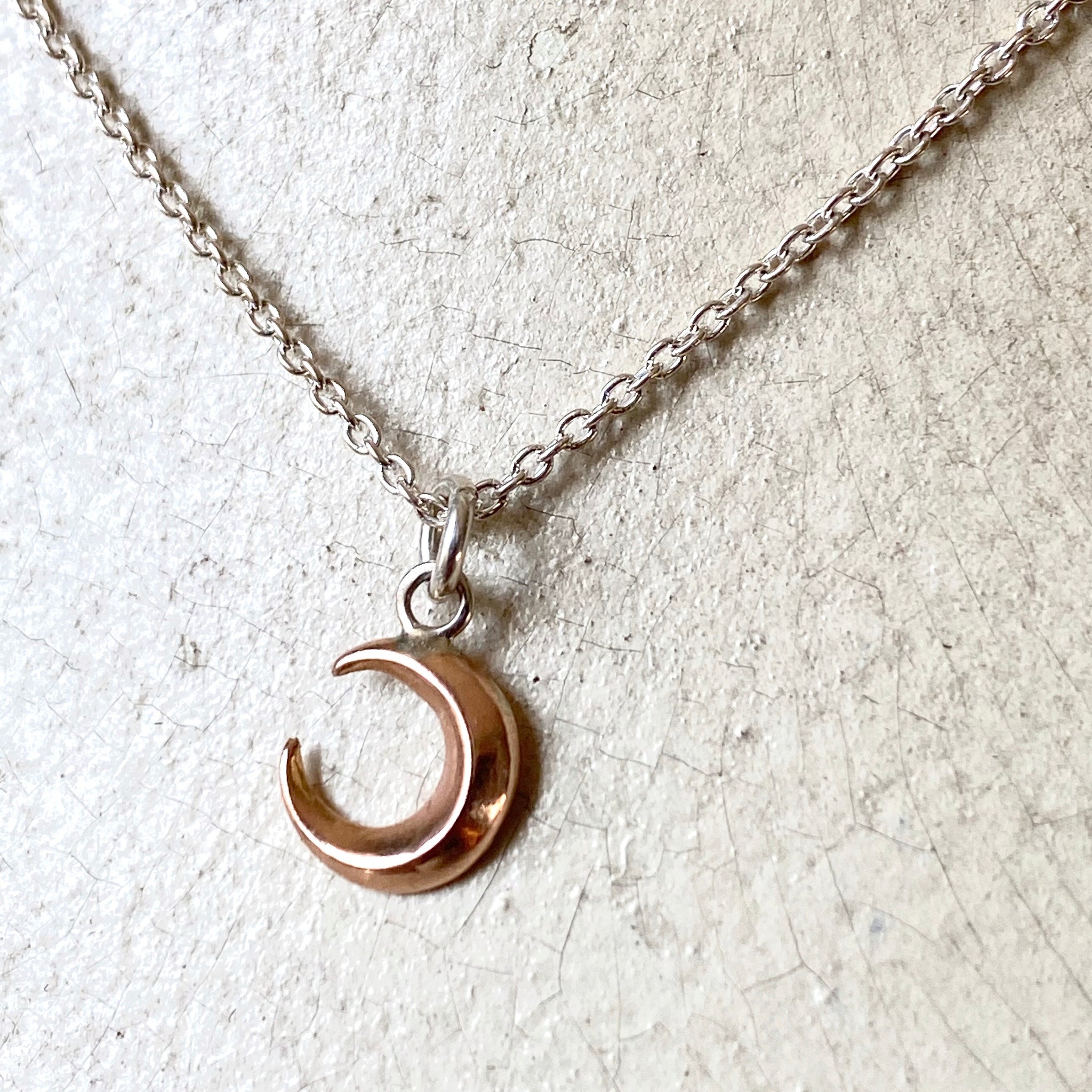 Crescent necklace outlet