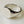 Signet ring oval blank brass sterling silver