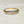 Graduated Five Diamond and Gold Antique Half-Hoop Ring