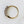 Graduated Five Diamond and Gold Antique Half-Hoop Ring