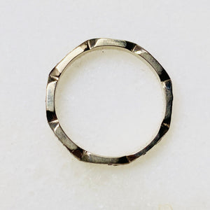 Lupita Diamond Eternity 14k Gold Band Ring