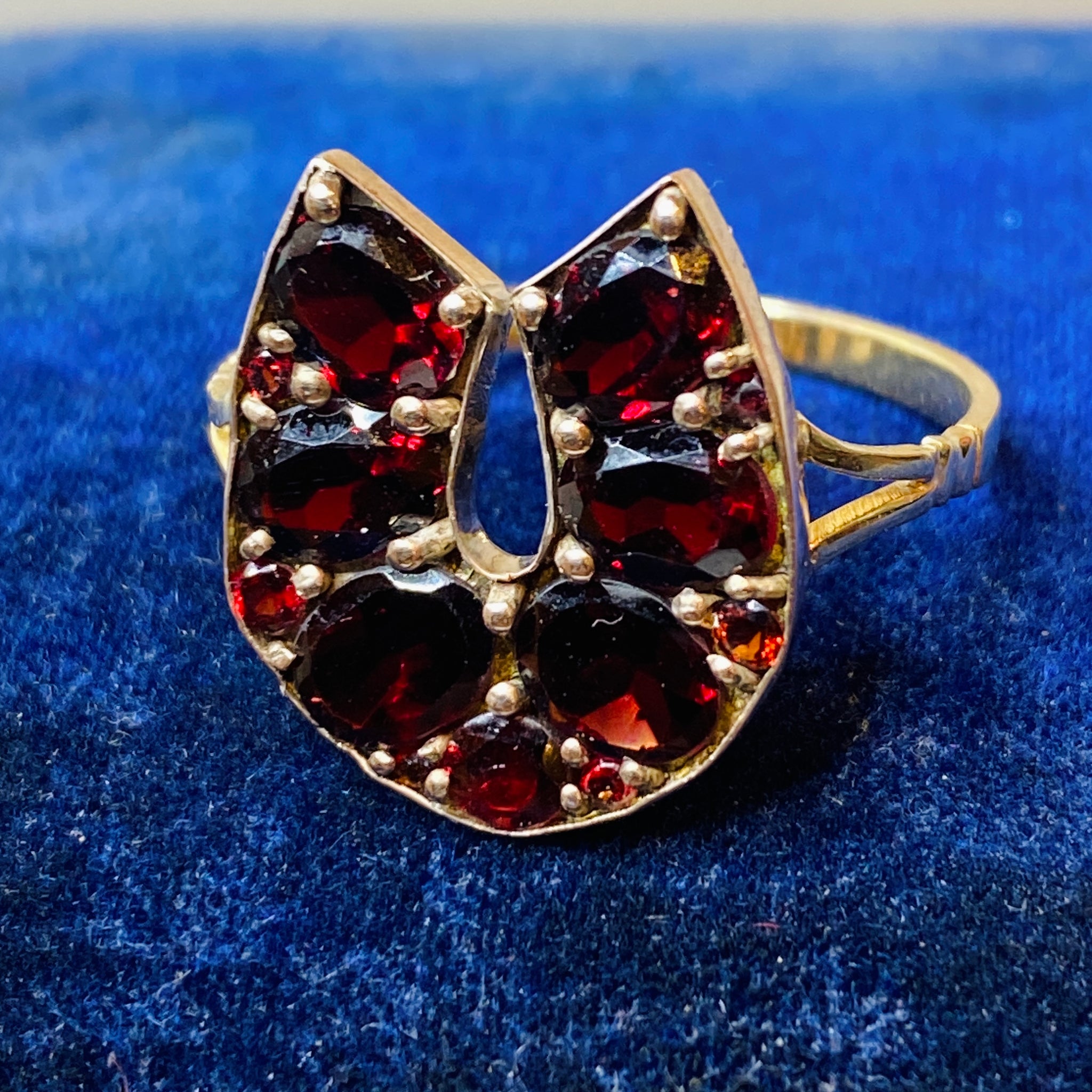 Antique garnet jewelry shop for sale